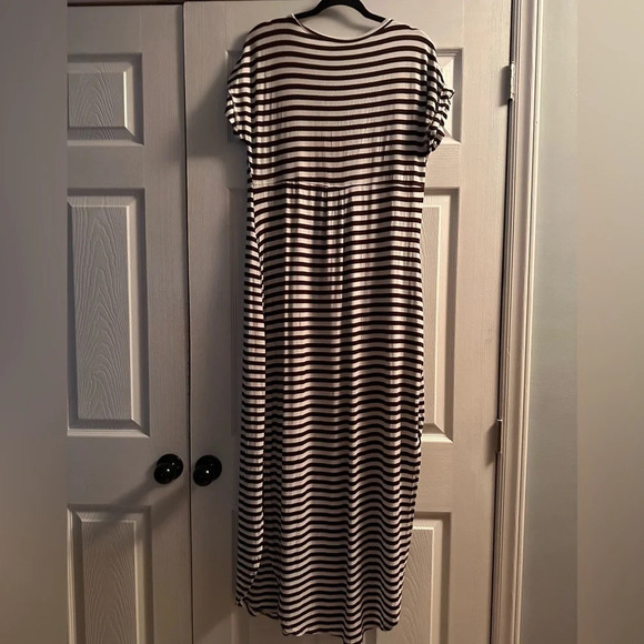 striped maxi dress, small - Picture 2 of 5